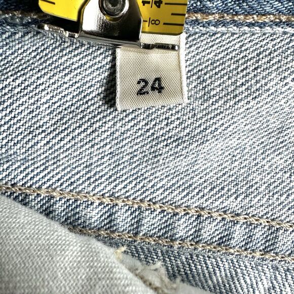 Citizens of Humanity Women's Crop Slim Emerson Jeans Size 24 Boho Side Stripe - Picture 9 of 16